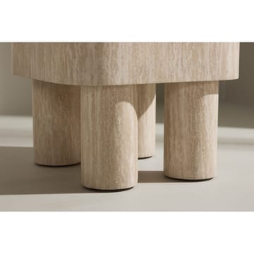 Klirou Sidobord 40 cm - Beige - Möbler - Bord & matgrupper - Avlastningsbord - Lampbord