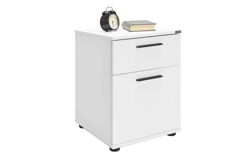 KMD Sängbord 40 cm - Vit - Möbler - Bord & matgrupper - Avlastningsbord - Sängbord & nattduksbord