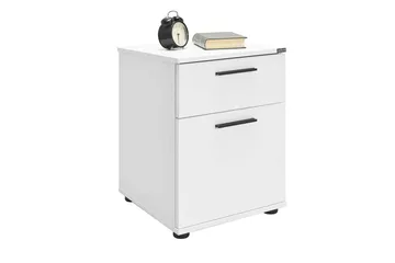 KMD Sängbord 40 cm - Vit - Möbler - Bord & matgrupper - Avlastningsbord - Sängbord & nattduksbord