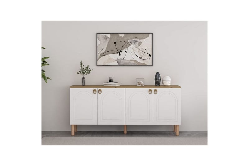 Konsol Bingdi Vit - Vit - Möbler - Bord & matgrupper - Avlastningsbord - Hallbord