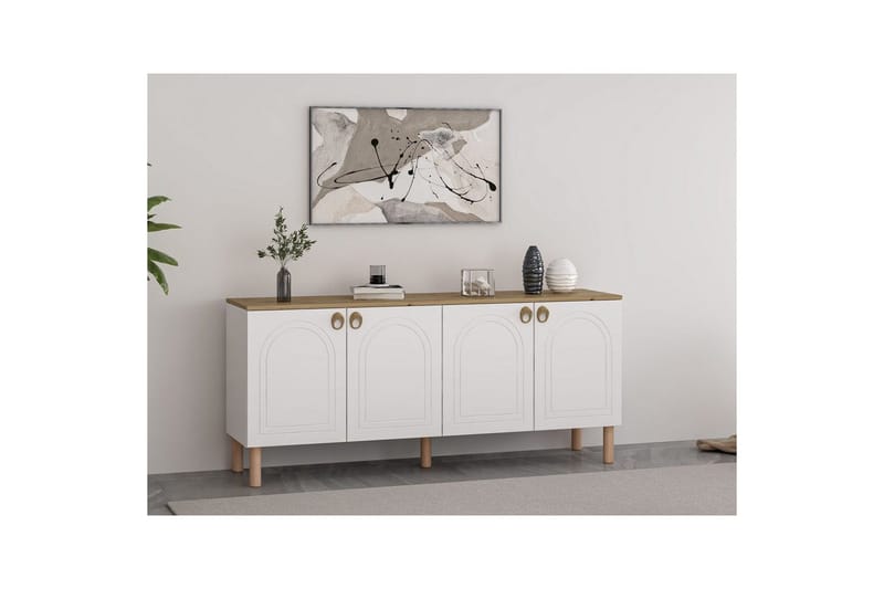 Konsol Bingdi Vit - Vit - Möbler - Bord & matgrupper - Avlastningsbord - Hallbord