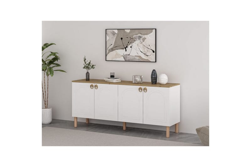 Konsol Bingdi Vit - Vit - Möbler - Bord & matgrupper - Avlastningsbord - Hallbord