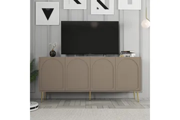 Konsol Hazim Atlas / Rany - Guld/Multifärgad - Möbler - Bord & matgrupper - Avlastningsbord - Hallbord
