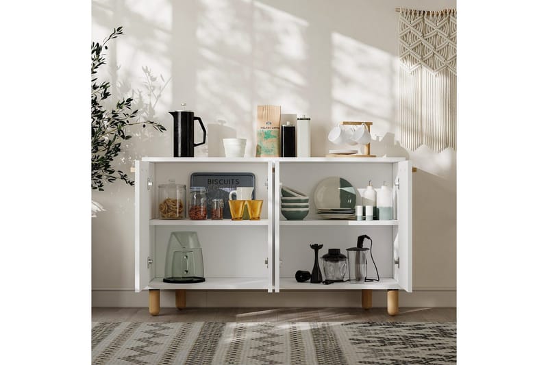 Konsol Hungirr Vit - Vit - Möbler - Bord & matgrupper - Avlastningsbord - Hallbord