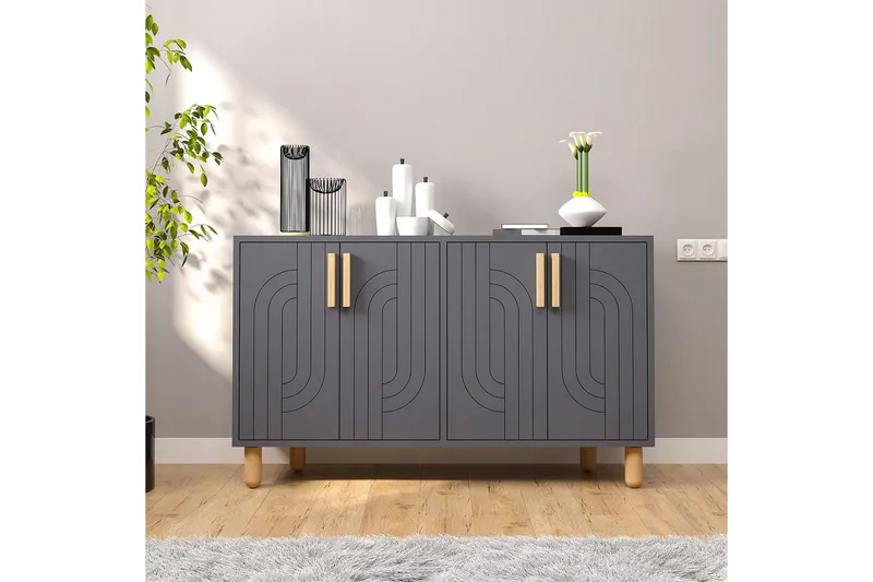 Konsol Januka Antracit - Antracit - Möbler - Bord & matgrupper - Avlastningsbord - Hallbord