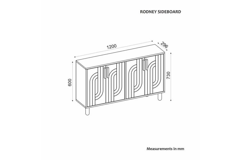 Konsol Januka Sudamal Ek - Sudamal Ek - Möbler - Bord & matgrupper - Avlastningsbord - Hallbord