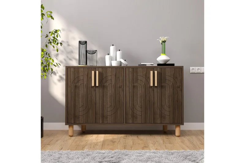 Konsol Januka Valnöt - Valnöt - Möbler - Bord & matgrupper - Avlastningsbord - Hallbord