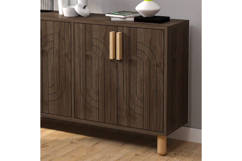 Konsol Januka Valnöt - Valnöt - Möbler - Bord & matgrupper - Avlastningsbord - Hallbord