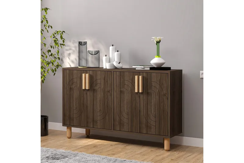 Konsol Januka Valnöt - Valnöt - Möbler - Bord & matgrupper - Avlastningsbord - Hallbord