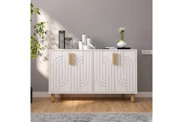 Konsol Januka Vit - Vit - Möbler - Bord & matgrupper - Avlastningsbord - Hallbord