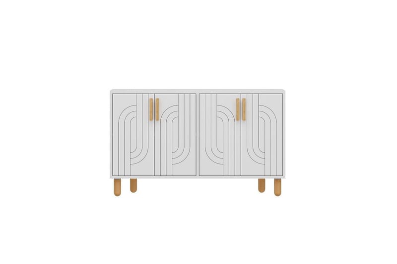 Konsol Januka Vit - Vit - Möbler - Bord & matgrupper - Avlastningsbord - Hallbord