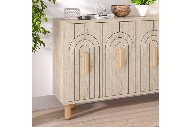 Konsol Kambuku Travertin - Travertin - Möbler - Bord & matgrupper - Avlastningsbord - Hallbord