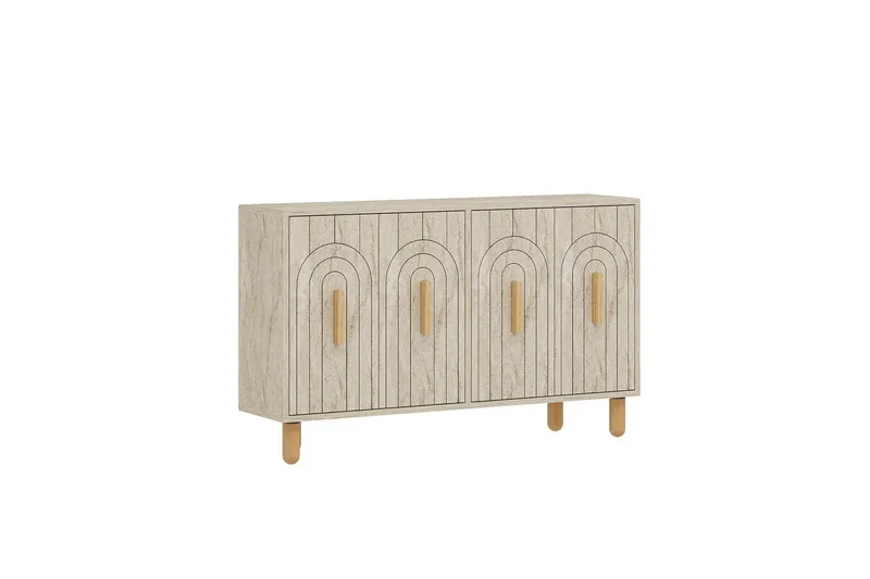 Konsol Kambuku Travertin - Travertin - Möbler - Bord & matgrupper - Avlastningsbord - Hallbord