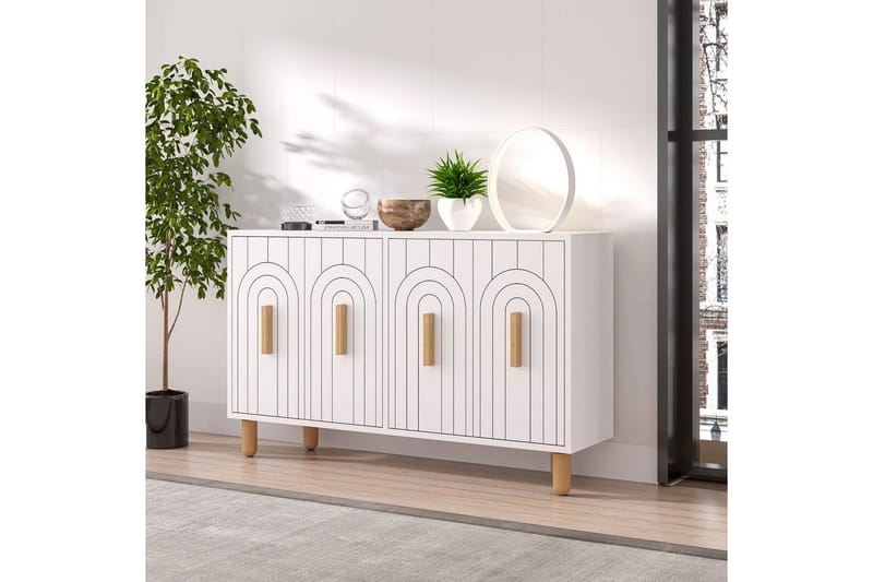 Konsol Kambuku Vit - Vit - Möbler - Bord & matgrupper - Avlastningsbord - Hallbord