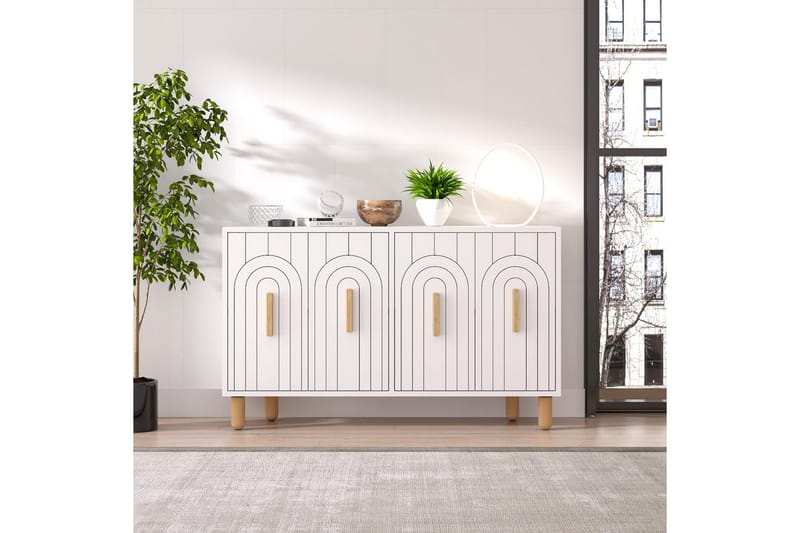Konsol Kambuku Vit - Vit - Möbler - Bord & matgrupper - Avlastningsbord - Hallbord