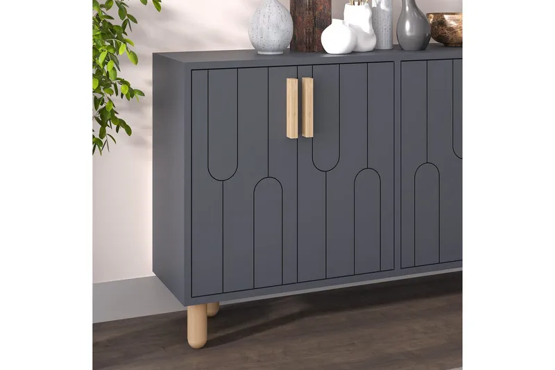 Konsol Masateru Antracit - Antracit - Möbler - Bord & matgrupper - Avlastningsbord - Hallbord