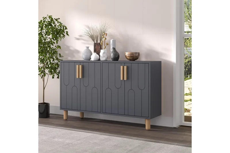 Konsol Masateru Antracit - Antracit - Möbler - Bord & matgrupper - Avlastningsbord - Hallbord