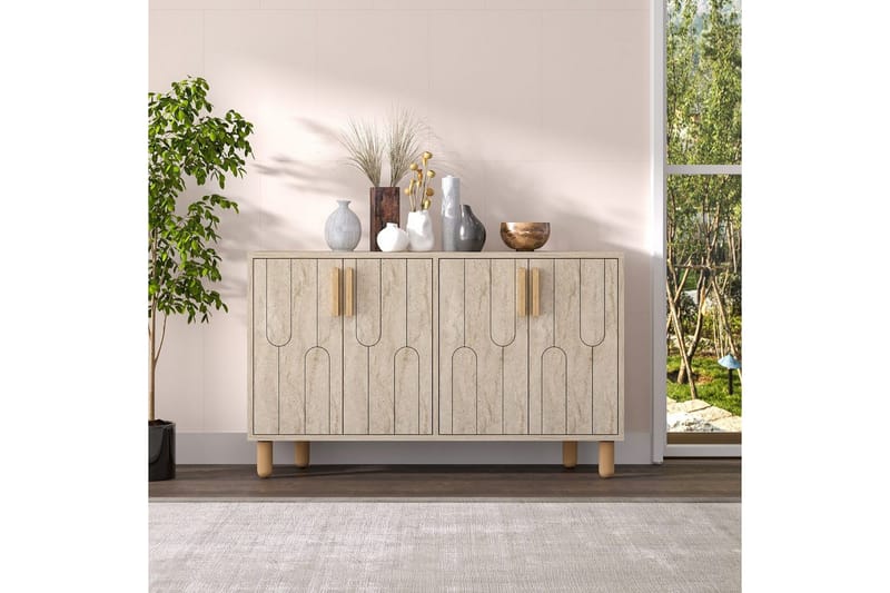 Konsol Masateru Travertin - Travertin - Möbler - Bord & matgrupper - Avlastningsbord - Hallbord