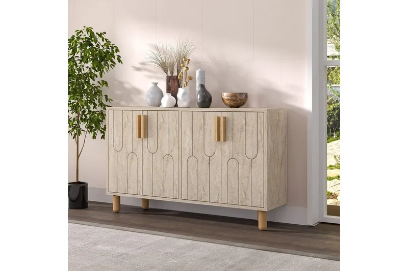 Konsol Masateru Travertin - Travertin - Möbler - Bord & matgrupper - Avlastningsbord - Hallbord