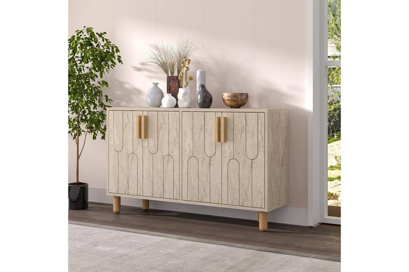 Konsol Masateru Travertin - Travertin - Möbler - Bord & matgrupper - Avlastningsbord - Hallbord