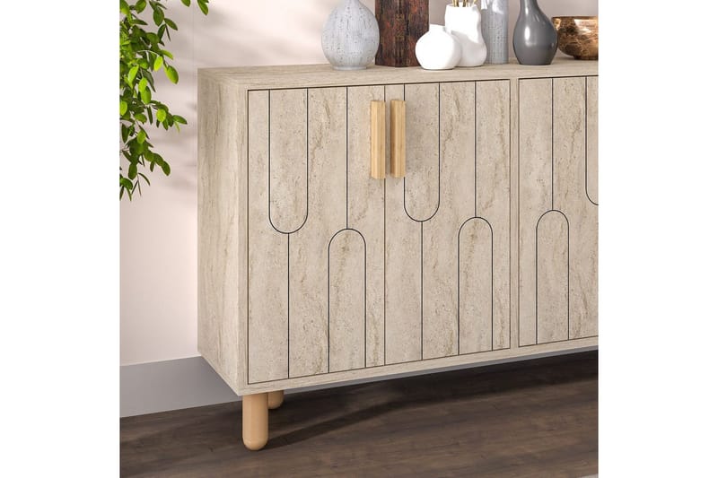 Konsol Masateru Travertin - Travertin - Möbler - Bord & matgrupper - Avlastningsbord - Hallbord