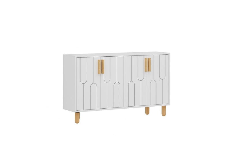 Konsol Masateru Vit - Vit - Möbler - Bord & matgrupper - Avlastningsbord - Hallbord