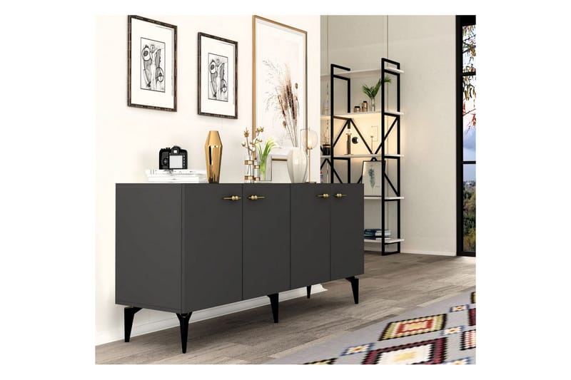 Konsol Miyuki Antracit - Antracit - Möbler - Bord & matgrupper - Avlastningsbord - Hallbord