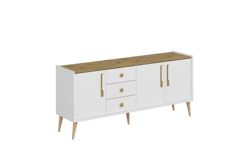 Konsol Ralor Vit - Vit - Möbler - Bord & matgrupper - Avlastningsbord - Hallbord