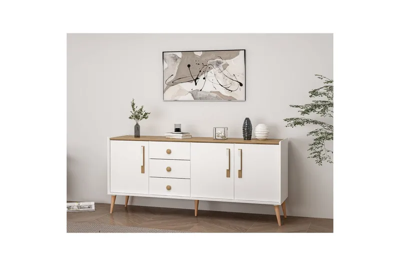 Konsol Ralor Vit - Vit - Möbler - Bord & matgrupper - Avlastningsbord - Hallbord