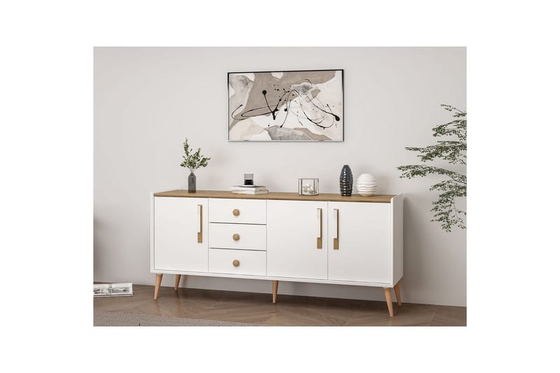 Konsol Ralor Vit - Vit - Möbler - Bord & matgrupper - Avlastningsbord - Hallbord