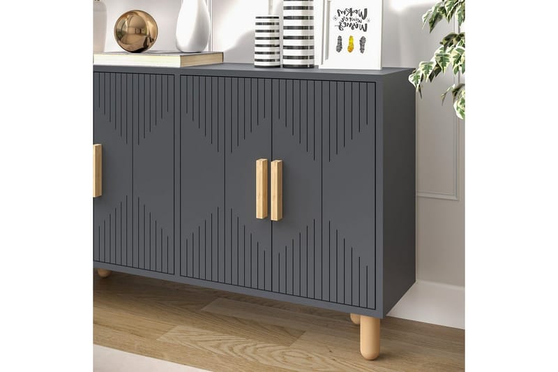 Konsol Roger Antracit - Antracit - Möbler - Bord & matgrupper - Avlastningsbord - Hallbord