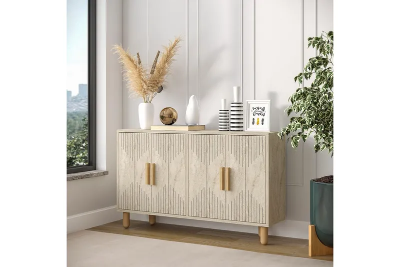 Konsol Roger Travertin - Travertin - Möbler - Bord & matgrupper - Avlastningsbord - Hallbord