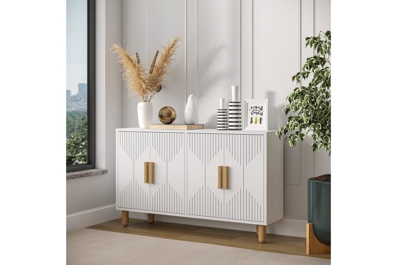 Konsol Roger Vit - Vit - Möbler - Bord & matgrupper - Avlastningsbord - Hallbord