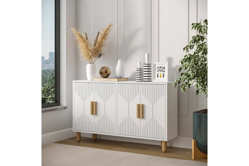 Konsol Roger Vit - Vit - Möbler - Bord & matgrupper - Avlastningsbord - Hallbord