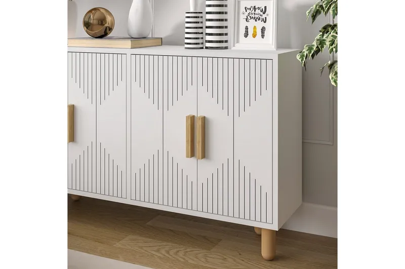 Konsol Roger Vit - Vit - Möbler - Bord & matgrupper - Avlastningsbord - Hallbord