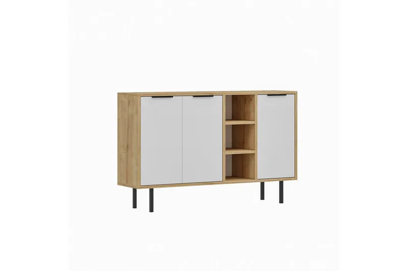 Konsol Schmida Sudamal Ek / Vit - Blå/Vit - Möbler - Bord & matgrupper - Avlastningsbord - Hallbord