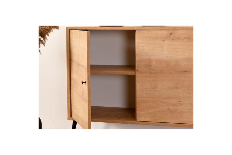 Konsol Selougate Ek - Mediumfärgat trä - Möbler - Bord & matgrupper - Avlastningsbord - Hallbord