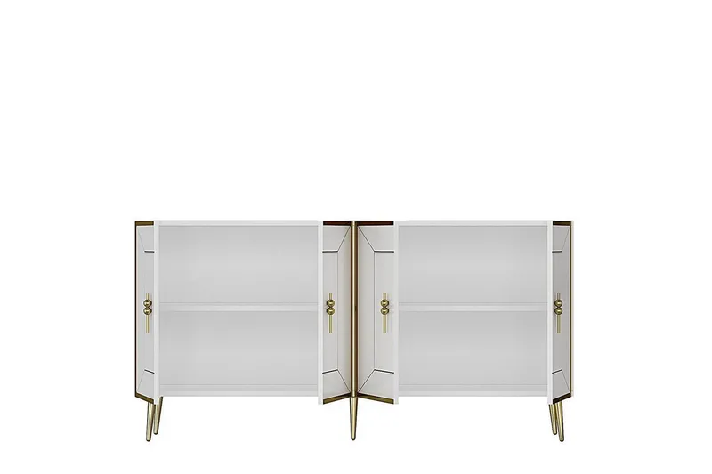 Konsol Virdel Vit / Rany - Vit / Rany - Möbler - Bord & matgrupper - Avlastningsbord - Hallbord