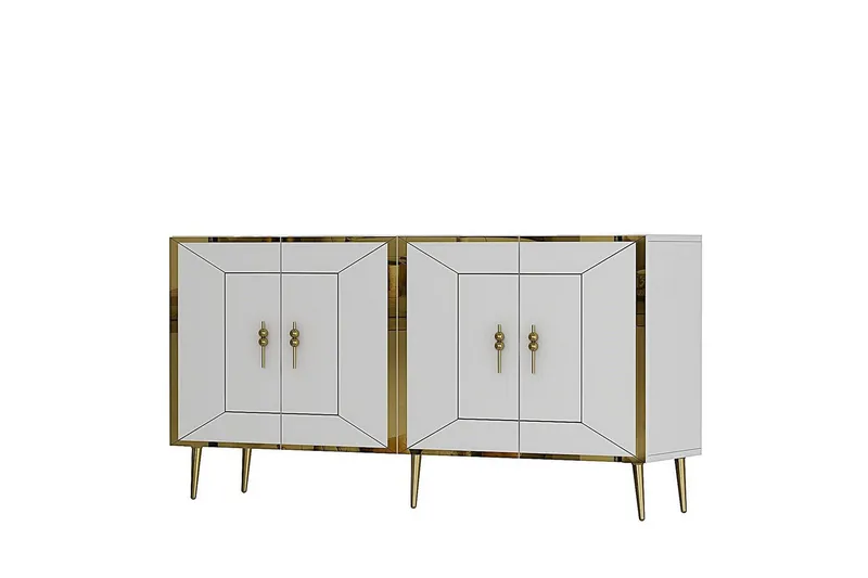 Konsol Virdel Vit / Rany - Vit / Rany - Möbler - Bord & matgrupper - Avlastningsbord - Hallbord