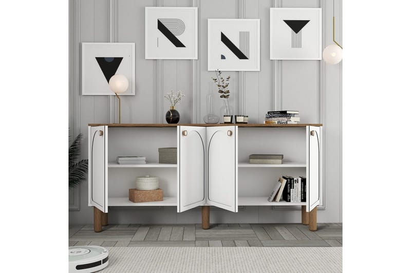 Konsol Vit - Vit - Möbler - Bord & matgrupper - Avlastningsbord - Hallbord