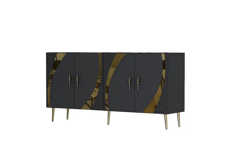 Konsol Zoman Antracit / Rany, Antracit / Rany