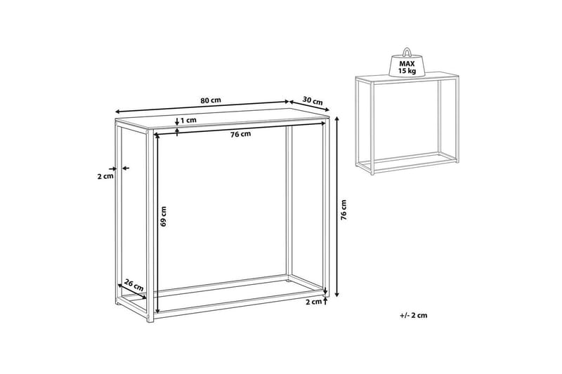 Konsolbord Delano - Möbler - Bord & matgrupper - Avlastningsbord - Hallbord