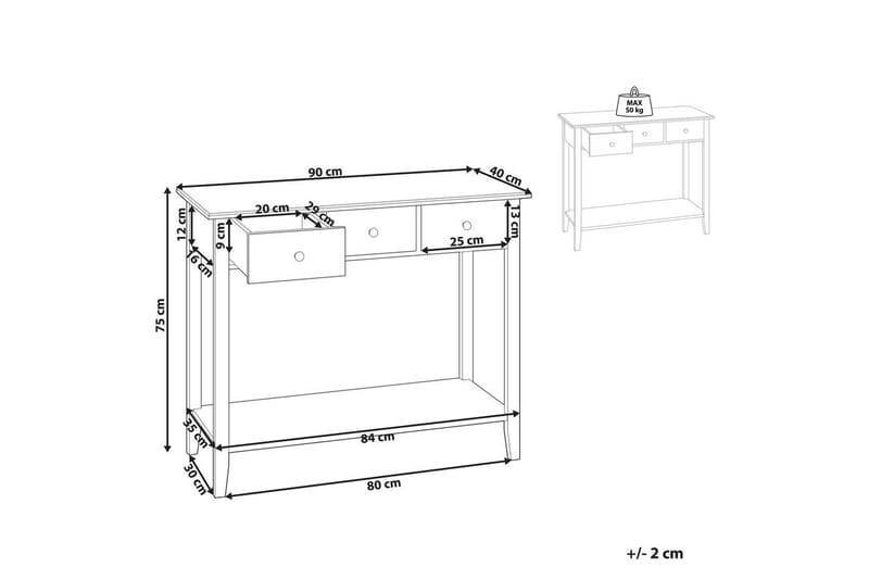 Konsolbord Galva - Möbler - Bord & matgrupper - Avlastningsbord - Hallbord