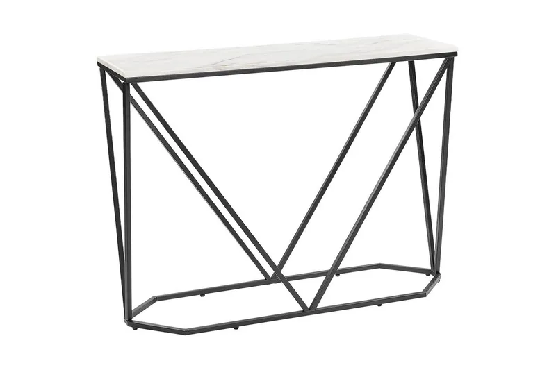 Konsolbord Hazen Vit, Svart, Vit, Svart