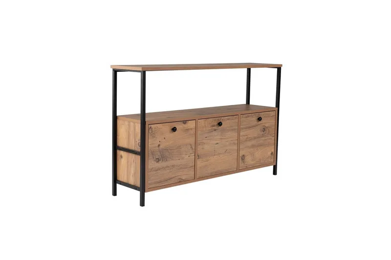 Konsolbord Hemani Atlantisk Furu Svart - Atlantisk Furu Svart - Möbler - Bord & matgrupper - Avlastningsbord - Hallbord