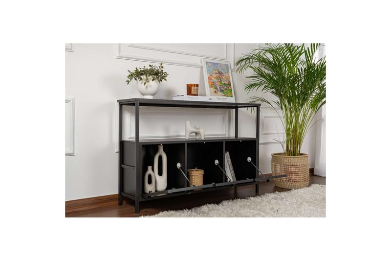 Konsolbord Hemani Trä Svart Svart - Trä Svart Svart - Möbler - Bord & matgrupper - Avlastningsbord - Hallbord