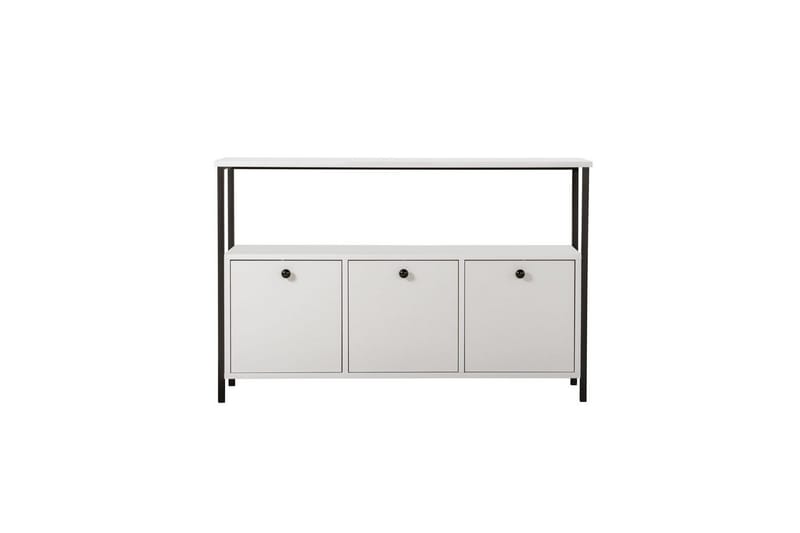 Konsolbord Hemani Vit Svart - Vit Svart - Möbler - Bord & matgrupper - Avlastningsbord - Hallbord