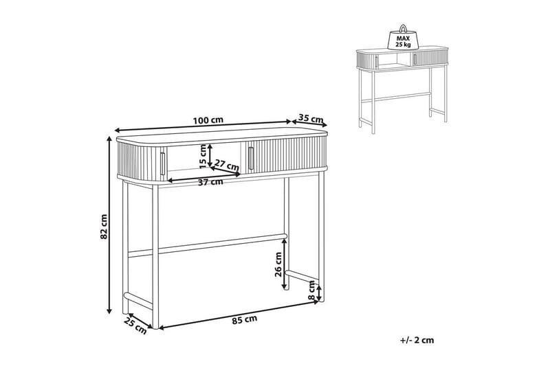 Konsolbord Jose - Möbler - Bord & matgrupper - Avlastningsbord - Hallbord