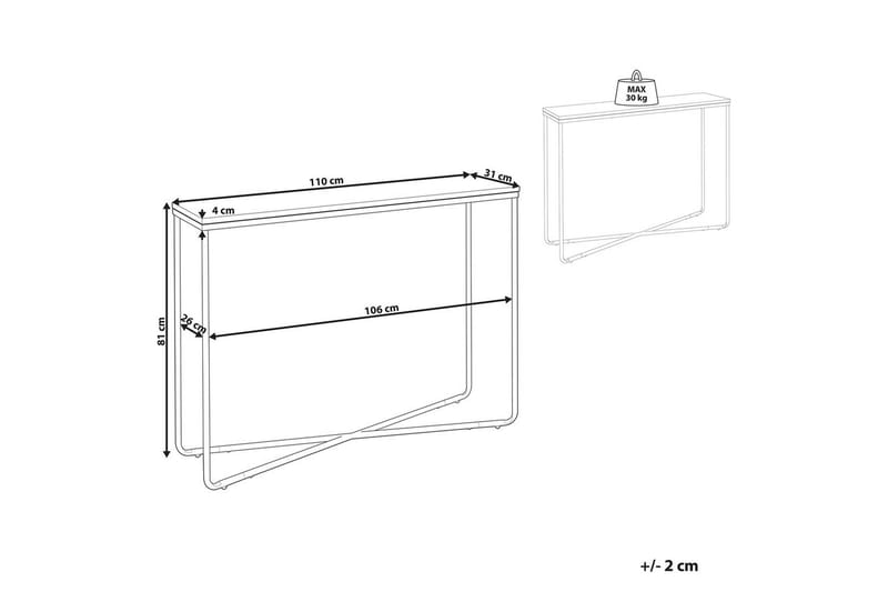 Konsolbord Lakota - Möbler - Bord & matgrupper - Avlastningsbord - Hallbord