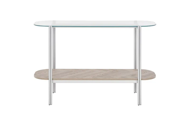 Konsolbord Lovell Silver, ljust trä - Silver, ljust trä - Möbler - Bord & matgrupper - Avlastningsbord - Hallbord
